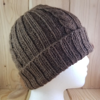 Hat - Cable Alpaca/Wool Blend(#AG2da)