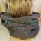 Brown/turquoise fleck