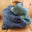 Aqua Taupe with Medium Blue Main